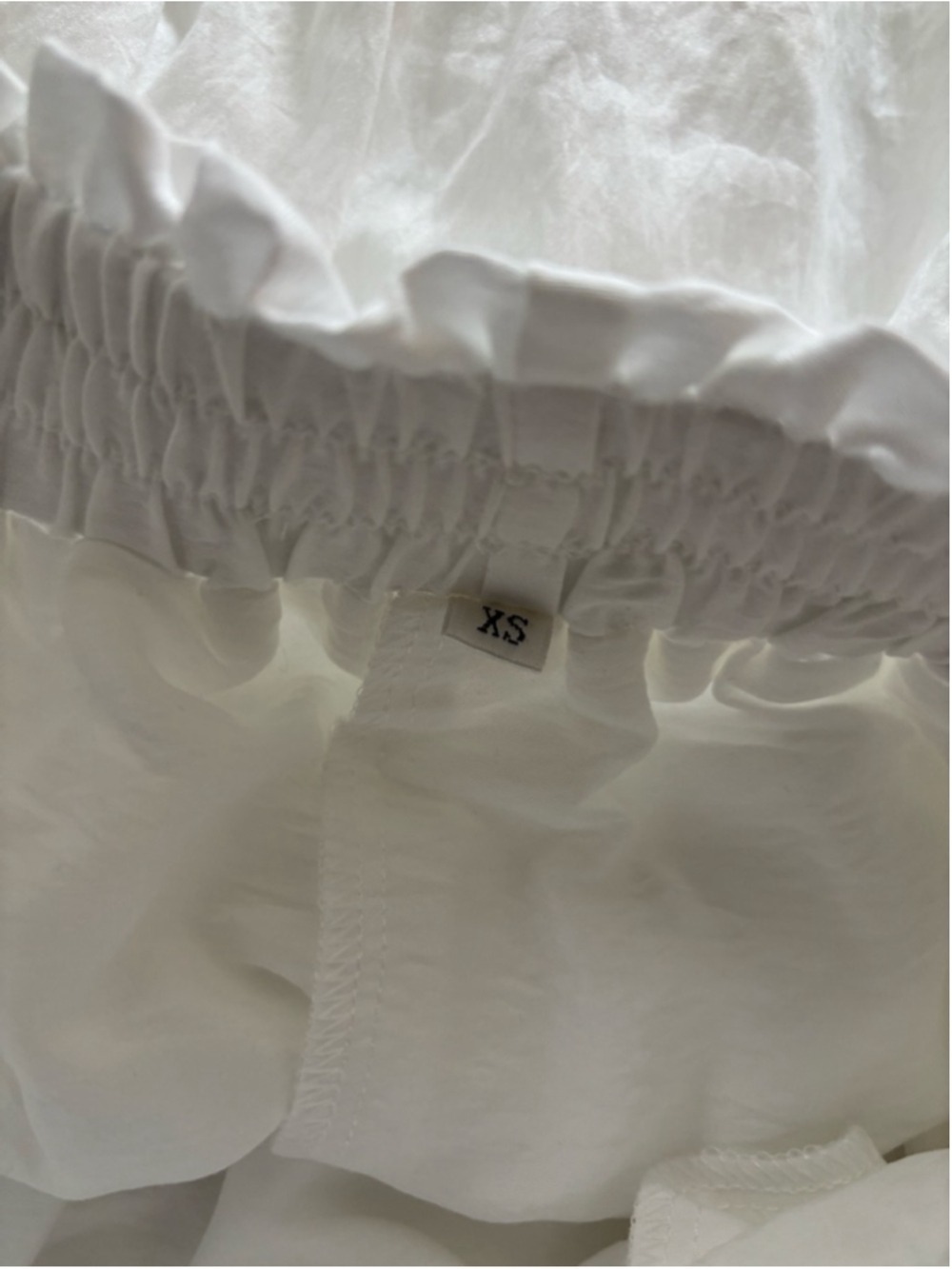 Bubble Skirt Mini Ruffled High Waisted Women XS - Picture 10 of 10